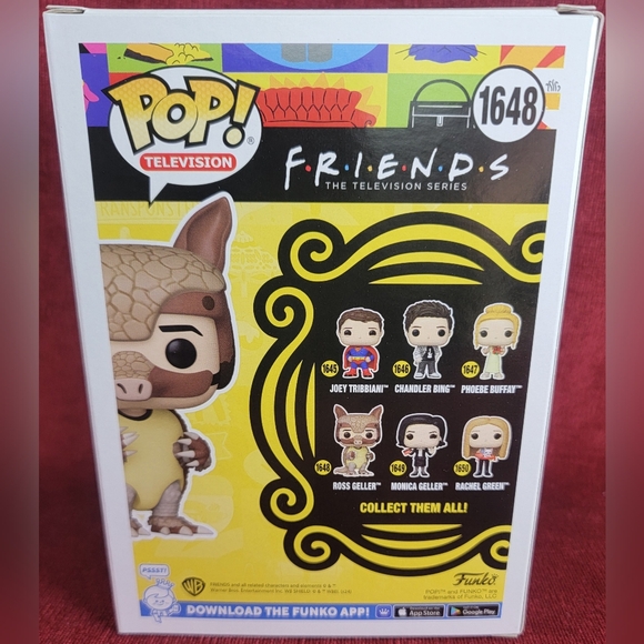 Ross geller funko # 1648 (nib) With pop protector - Picture 7 of 7